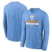 Tennessee Lady Vols Nike Basketball Cotton Long Sleeve Tee